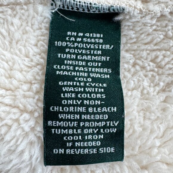 LAUREN Ralph Lauren Sherpa and Faux Suede Ivory Vest - Picture 6 of 8